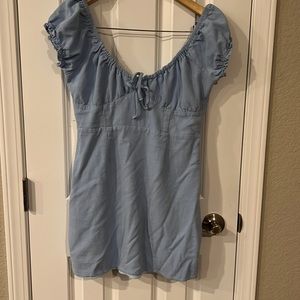 Pacsun light blue mini dress.